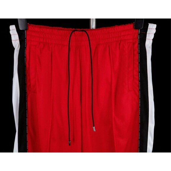 VTNMTS Vetements Tearaway Snap Jersey Track Pants Size M Mens Red - Picture 3 of 16